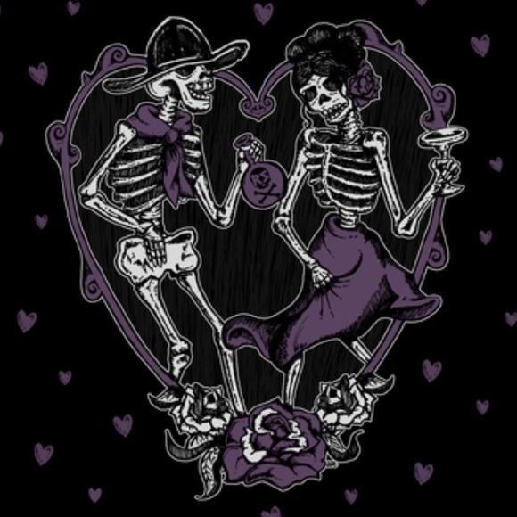 Steady Tops - 💀Steady Muerte Tee Day of the Dead Rockabilly 💀